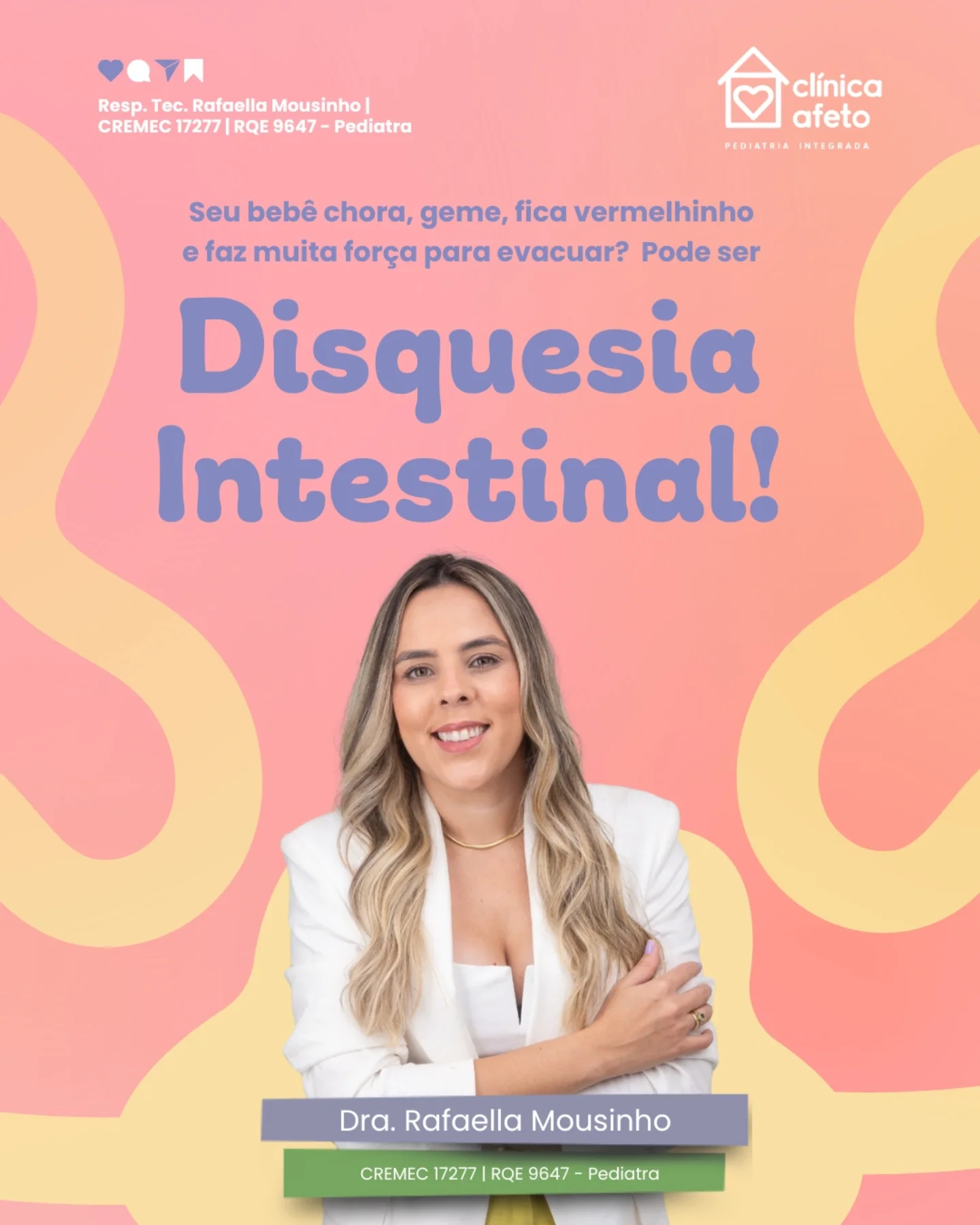 Na dúvida, sempre relate e converse com a pediatra!