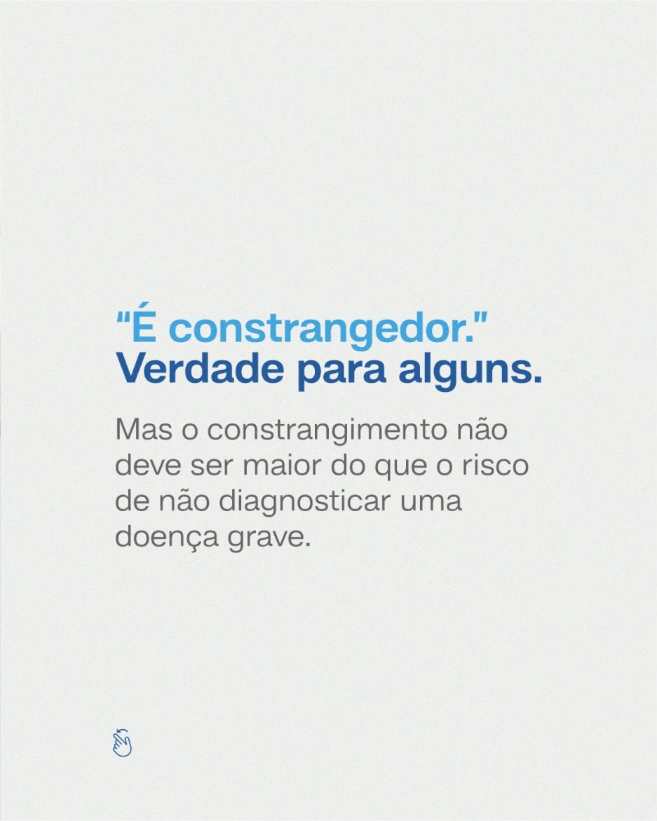 Mitos e Verdade sobre o exame de toque retal.