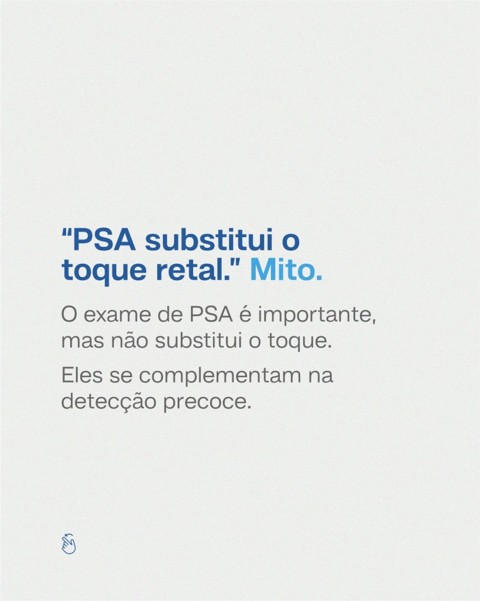 Mitos e Verdade sobre o exame de toque retal.