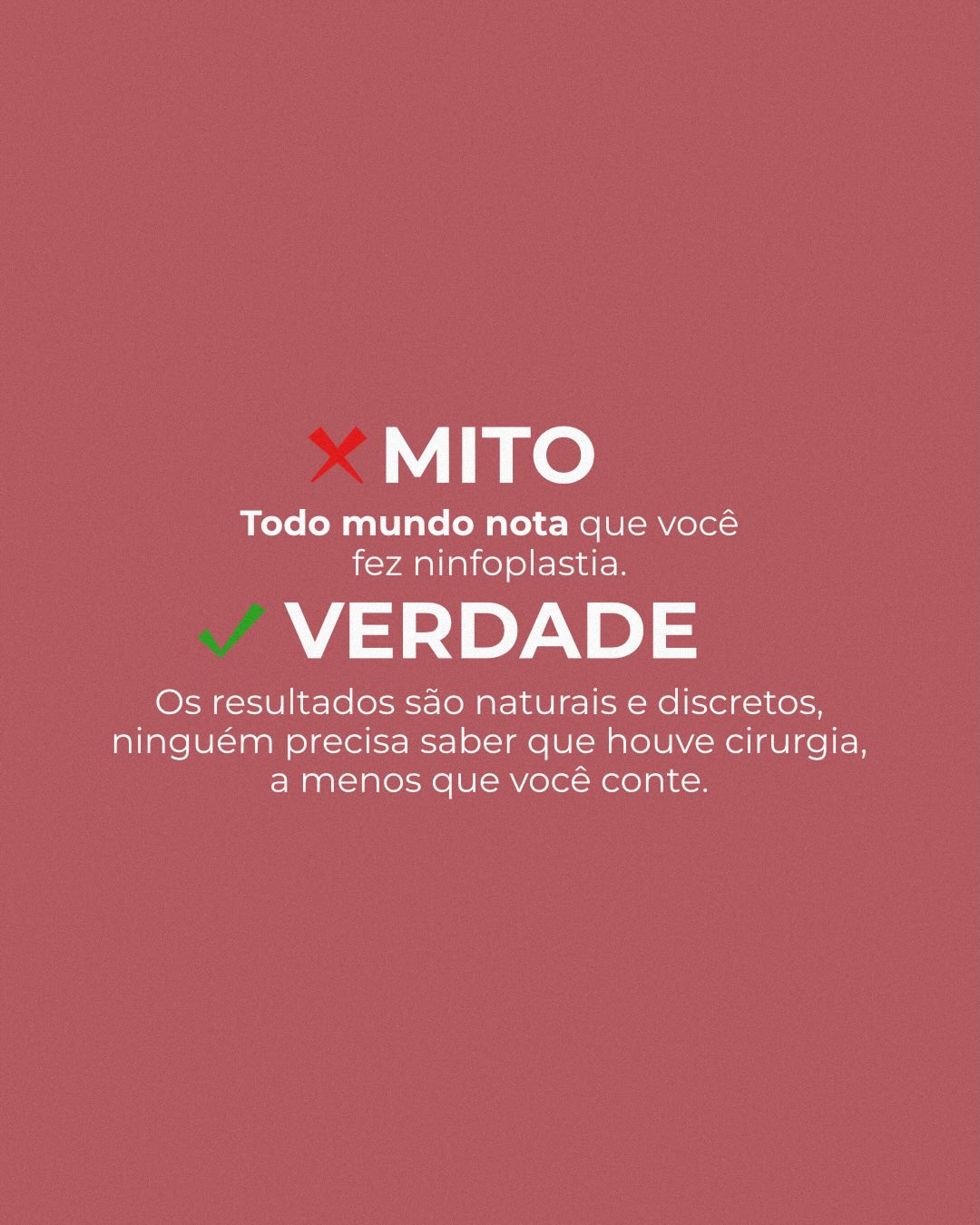 Mitos e verdades sobre a ninfoplastia