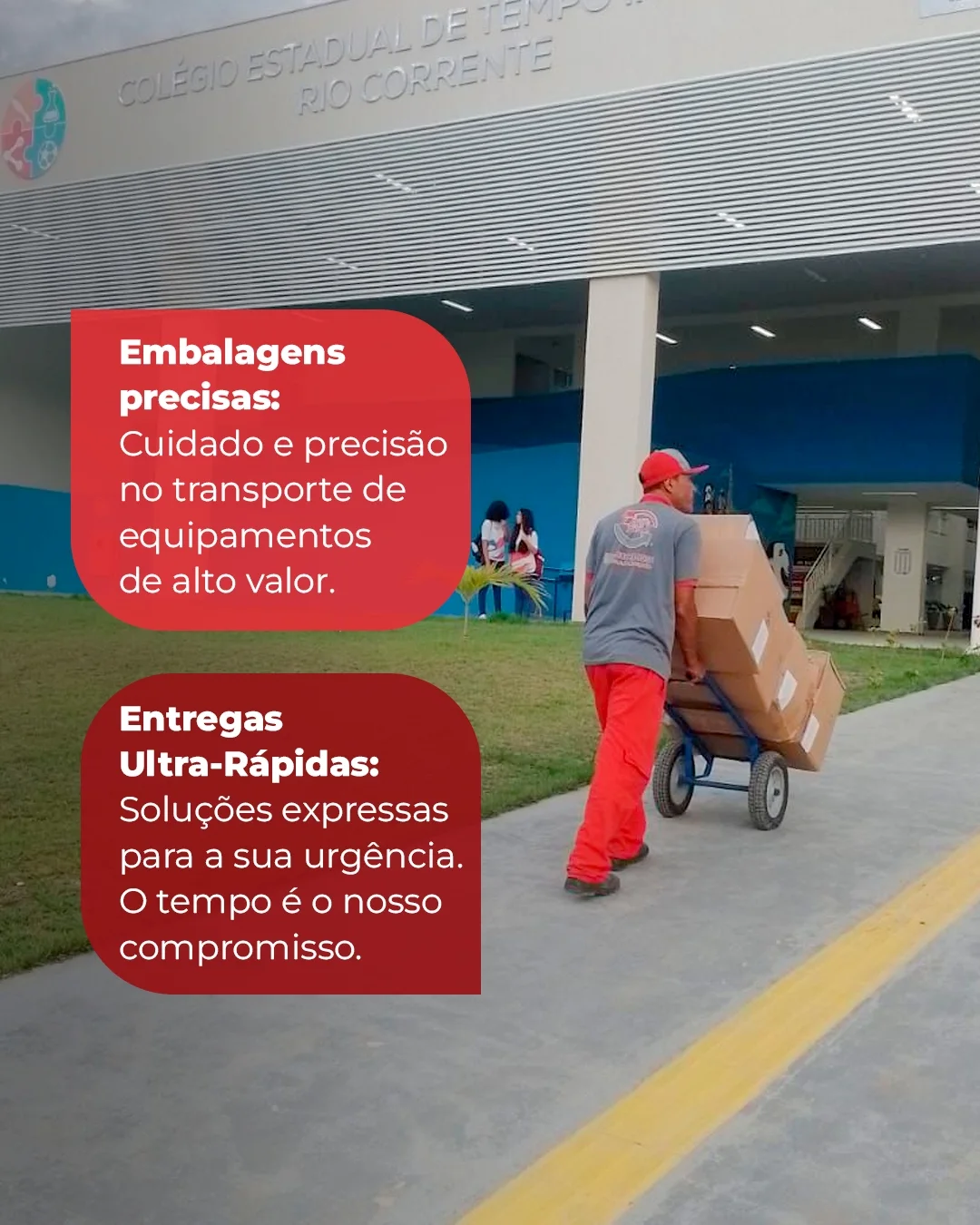 A Leva e Traz existe para desenvolver o seu tempo!