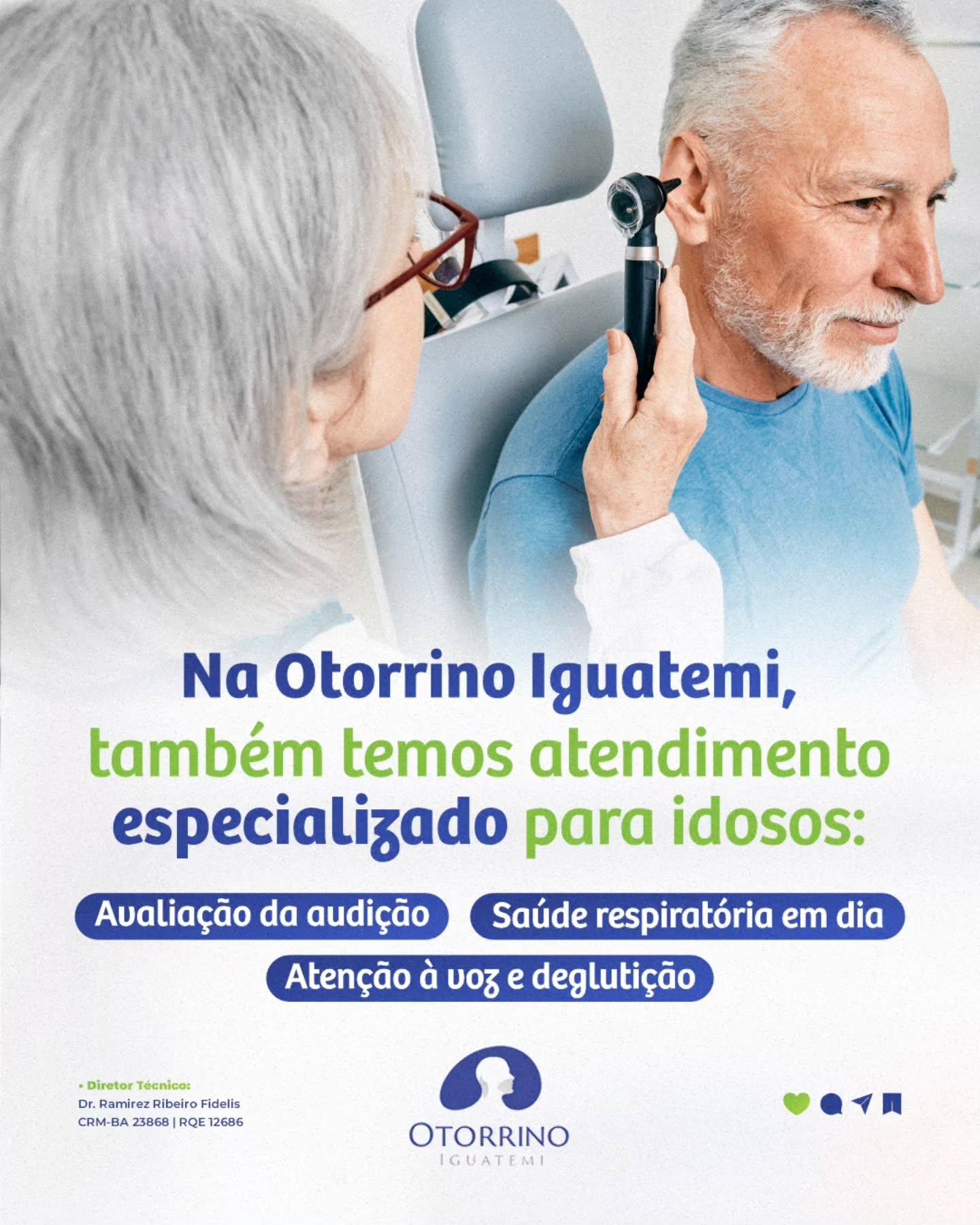 Aqui, você é ouvido e cuidado com atenção!