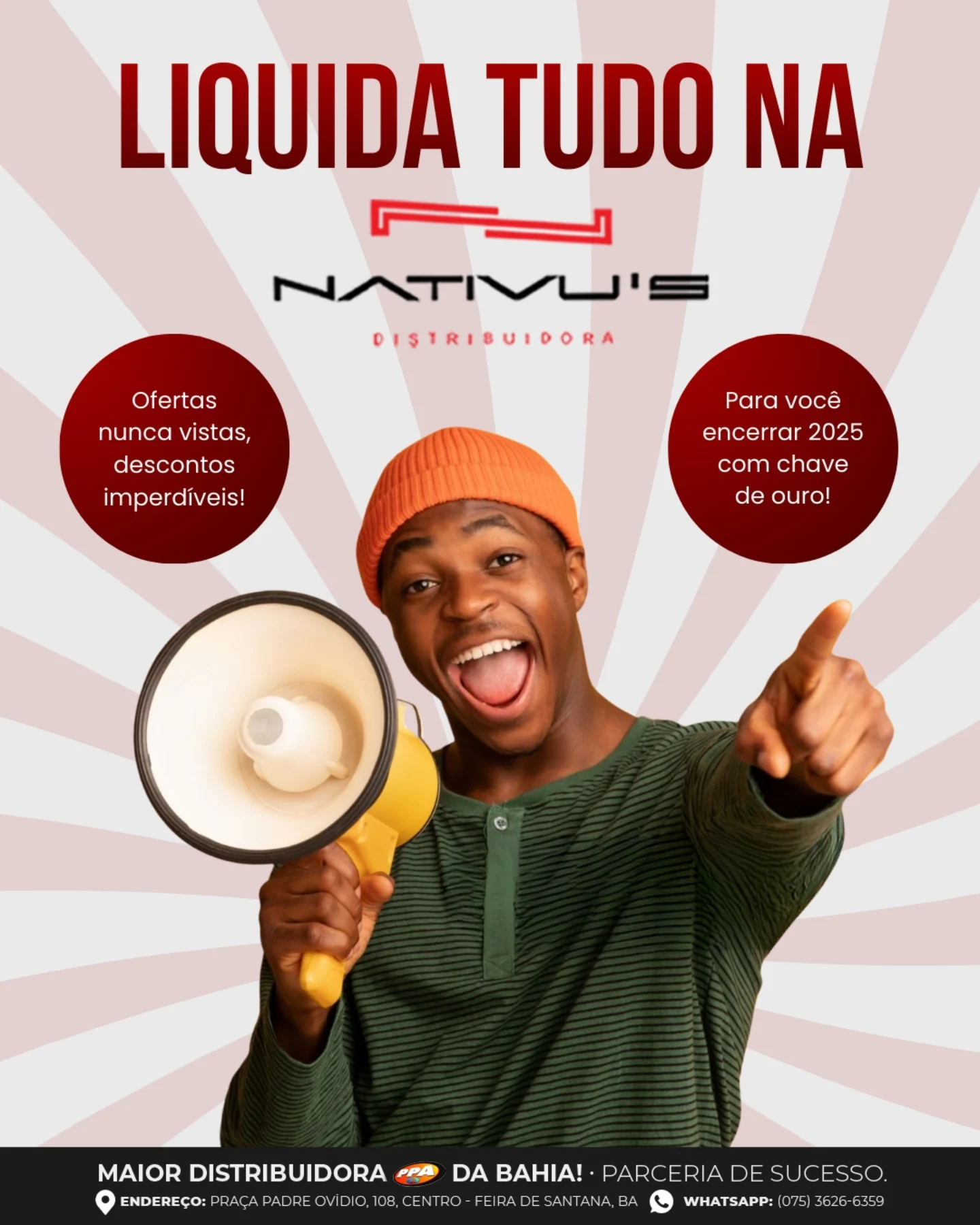 Liquida tudo na Nativu's
