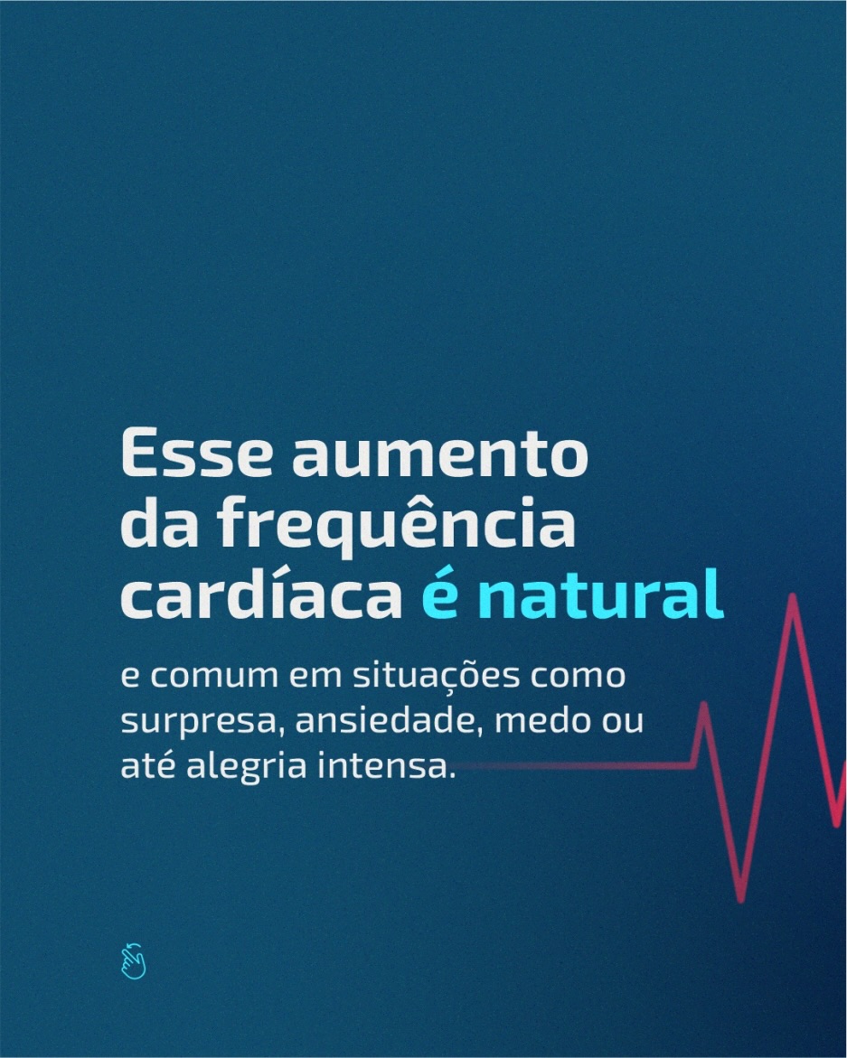 Quem nunca sentiu o coração disparar de repente?