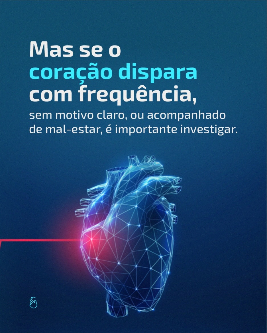 Quem nunca sentiu o coração disparar de repente?