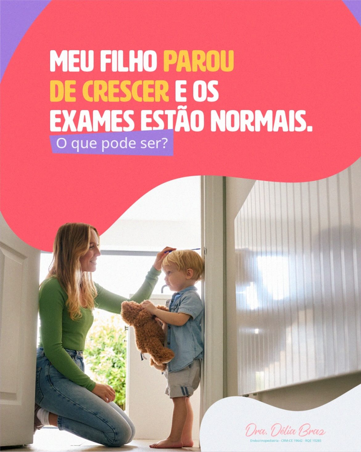 E aí, o crescimento do seu pequeno(a) está dentro do esperado?