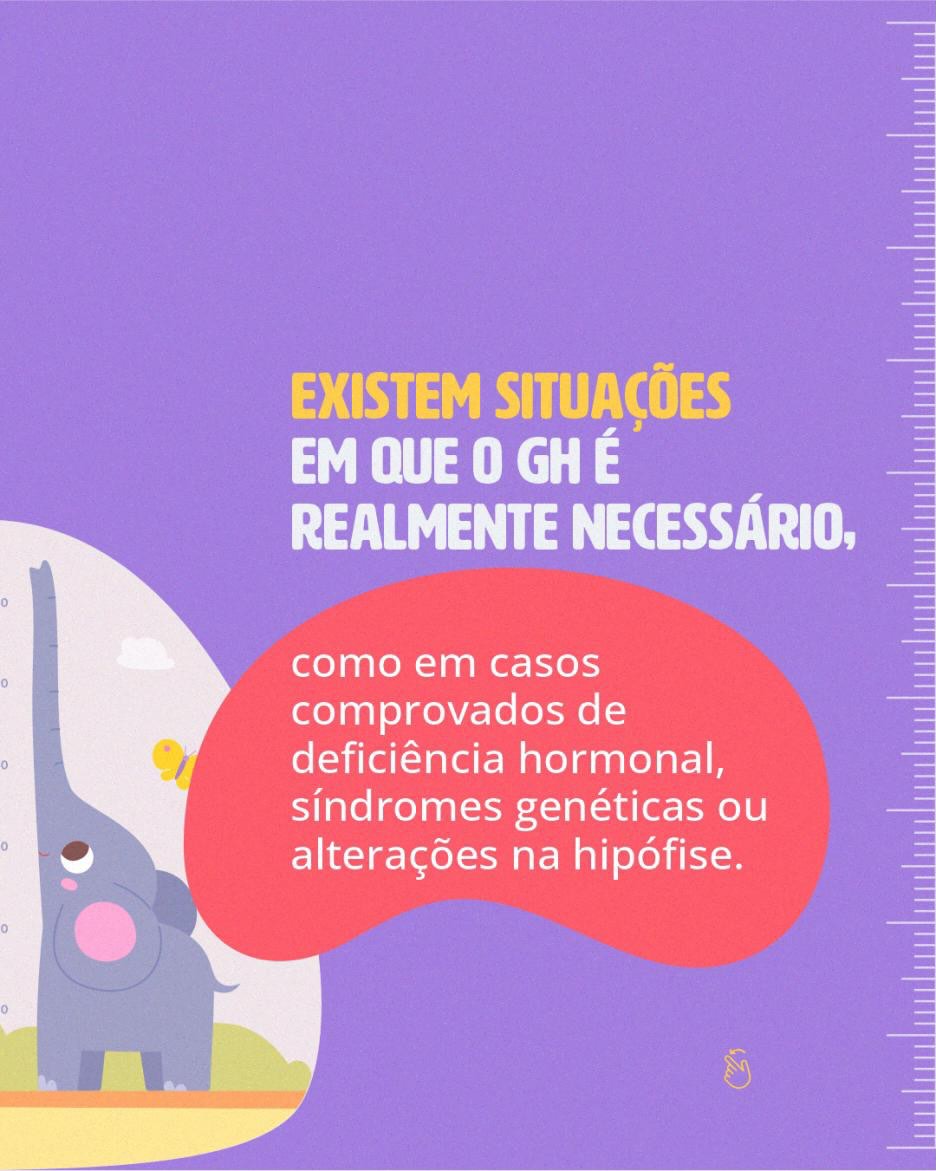 Hormônio do crescimento quem realmente precisa dele.