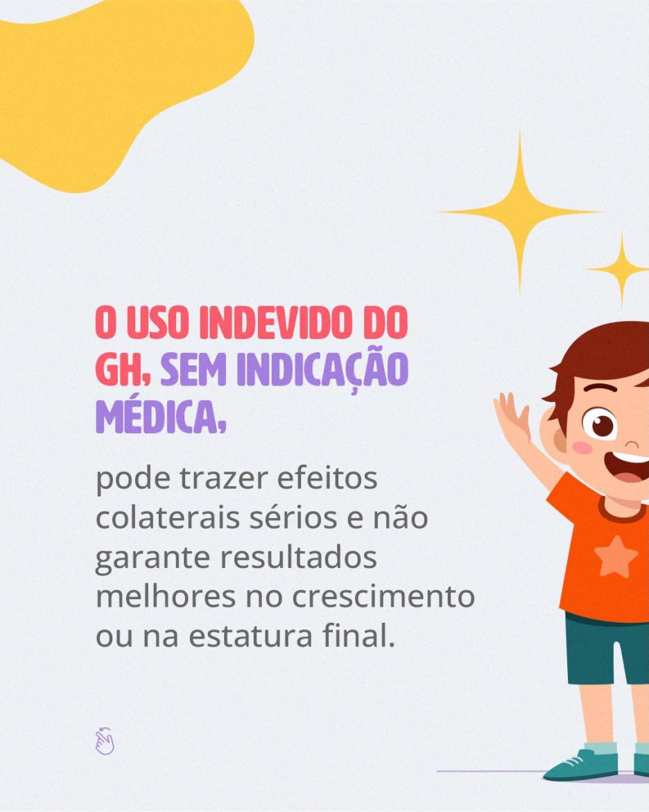 Hormônio do crescimento quem realmente precisa dele.