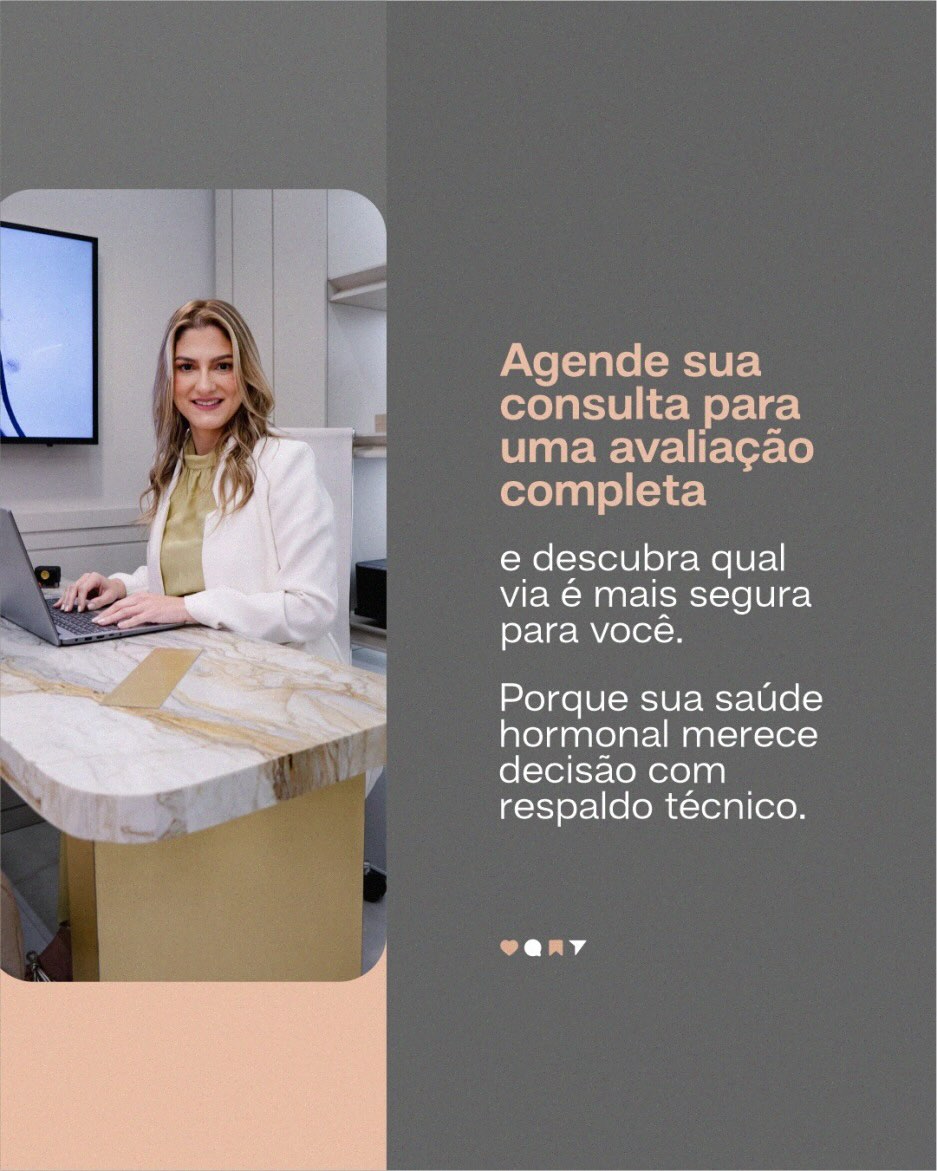 Reposição hormonal é sobre estratégia!
