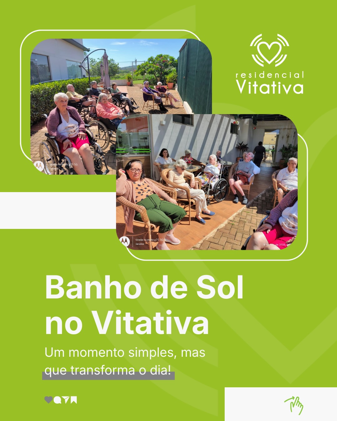 E você, o que considera essencial para o bem-estar de quem você ama?