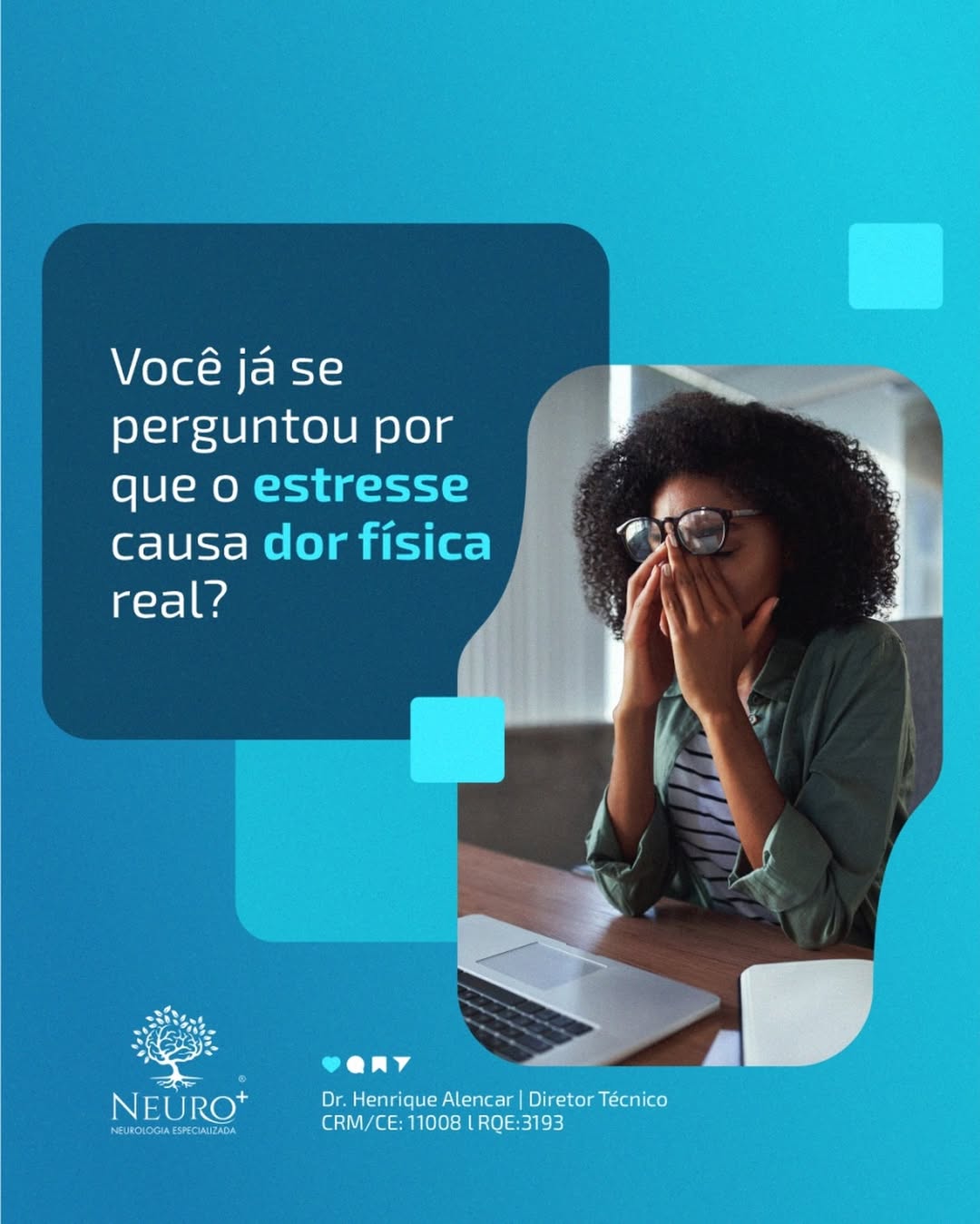 Você já se perguntou por que o estresse causa dor física real?
