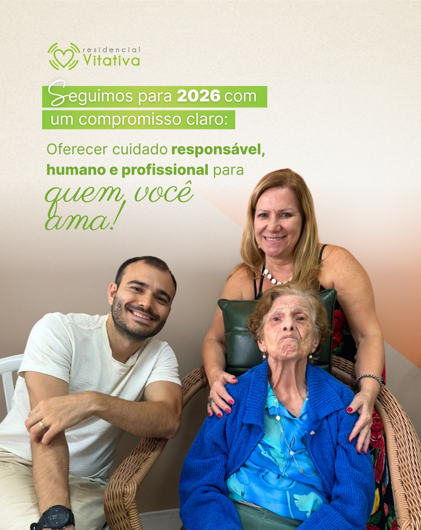 Estamos prontos para caminharmos juntos em mais um ano de cuidado e acolhimento!
