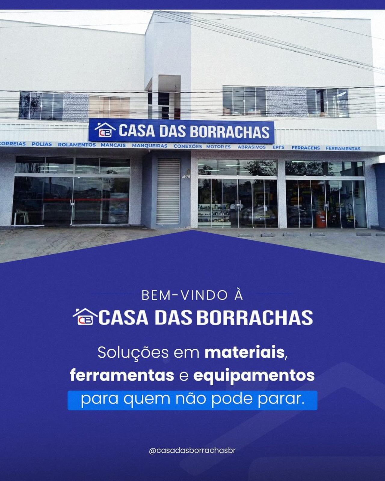 Bem vindo a Casadas Borrachas