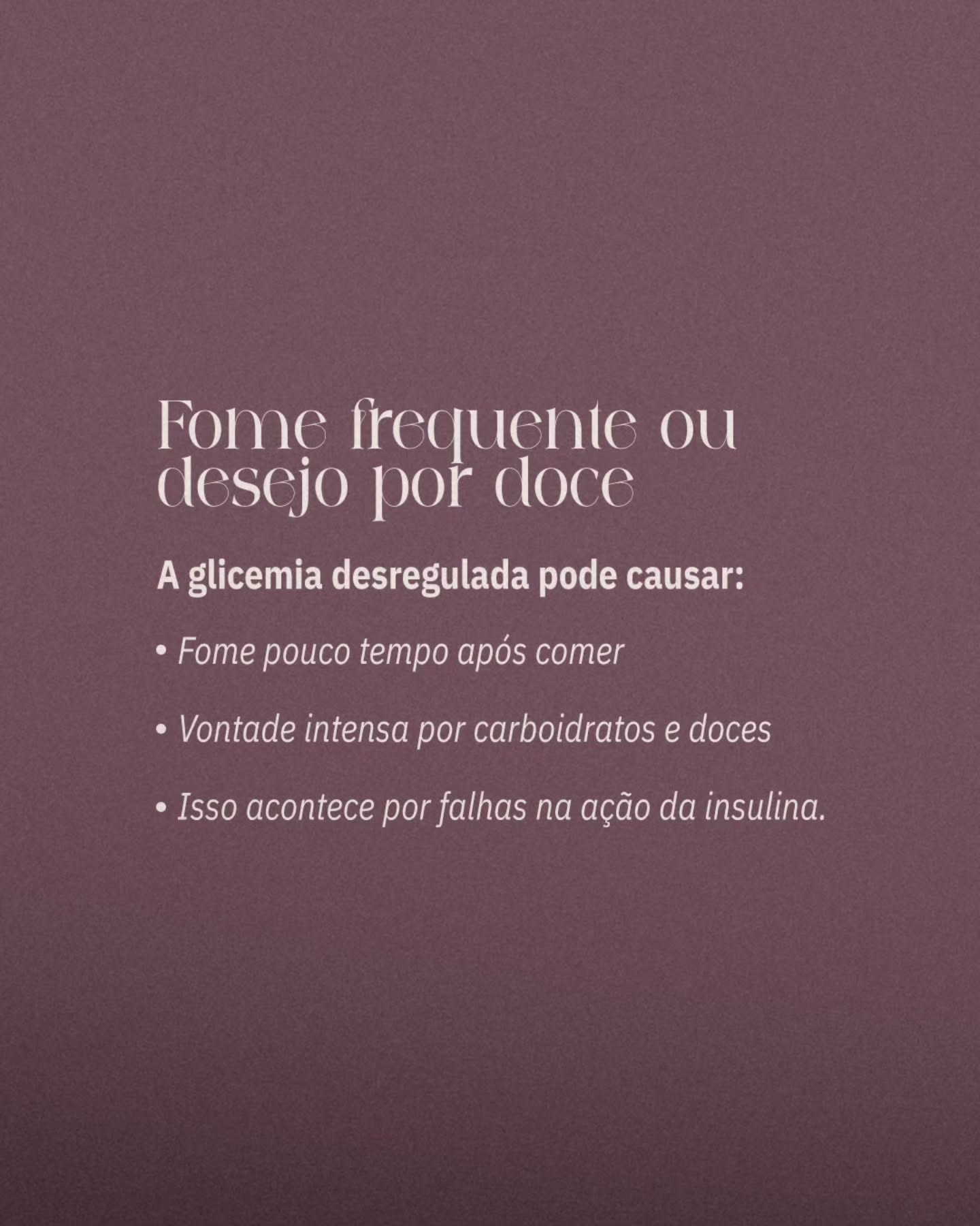 Cuidar da glicemia é cuidar da saúde a longo prazo. Se identificou algum desses sinais, procure avaliação.