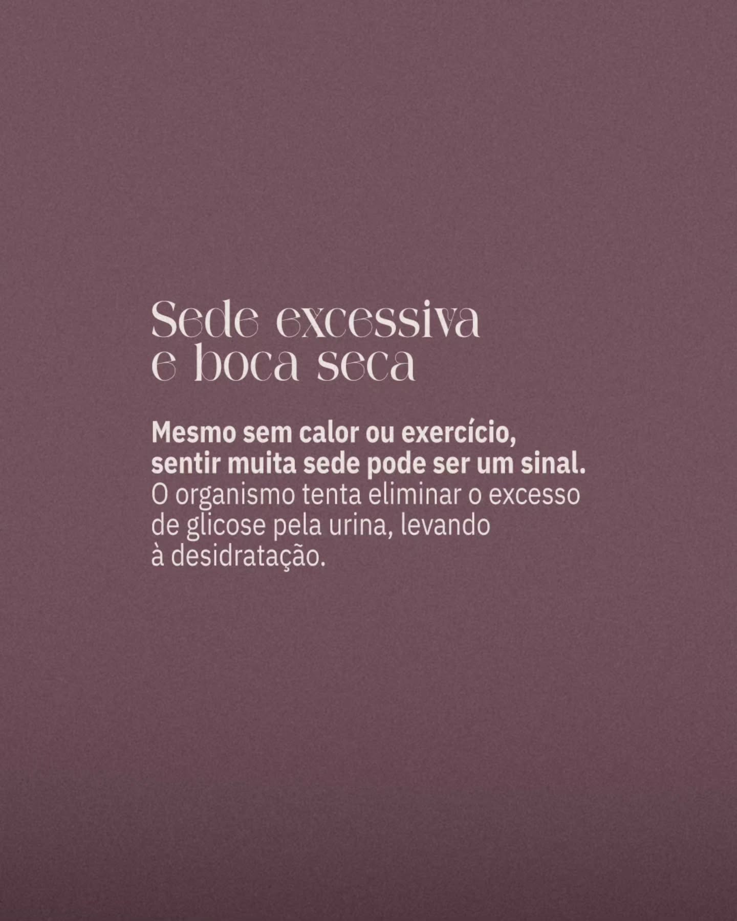 Cuidar da glicemia é cuidar da saúde a longo prazo. Se identificou algum desses sinais, procure avaliação.