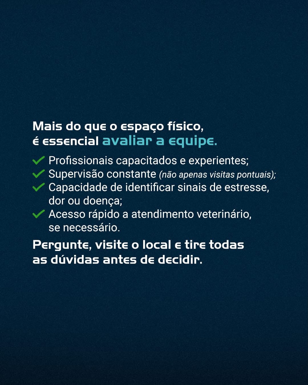 Vai viajar ou se ausentar por alguns dias?