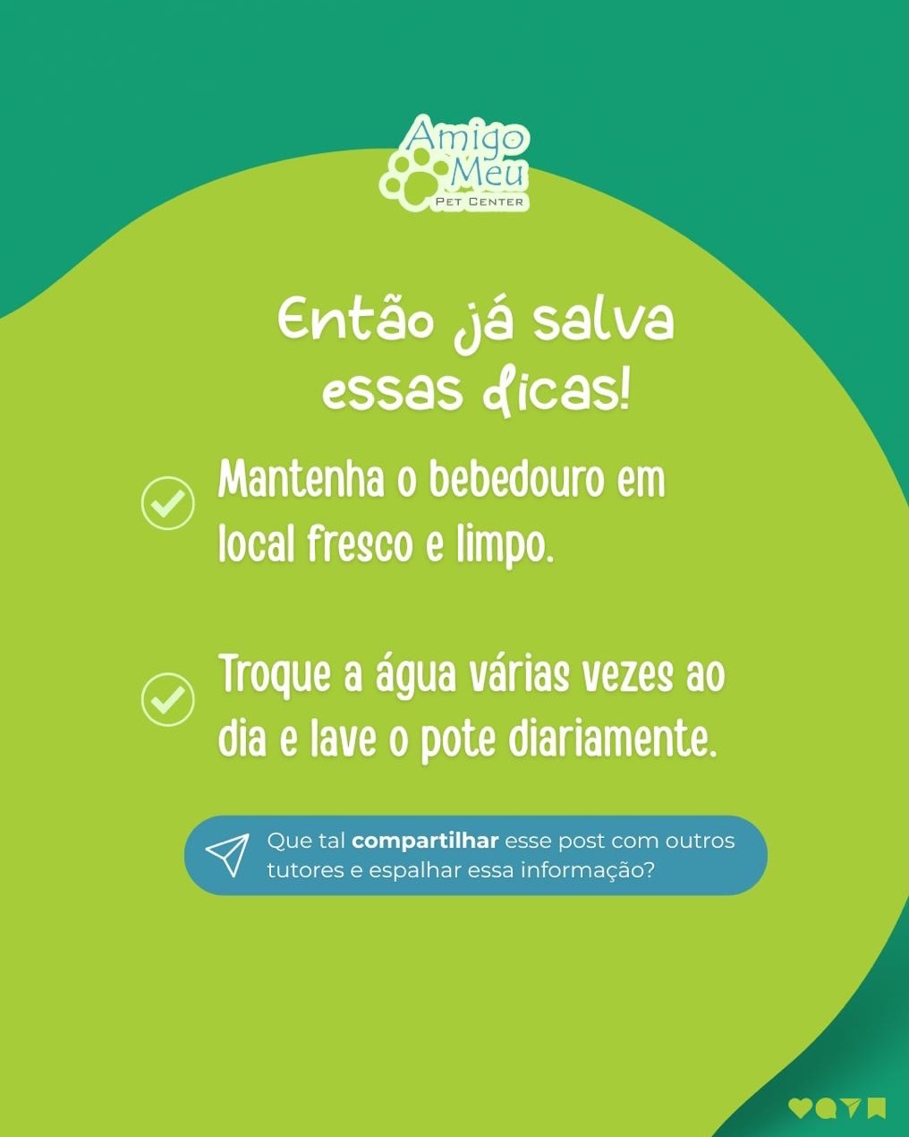 No verão, água fresca é uma necessidade básica para a saúde do seu pet!