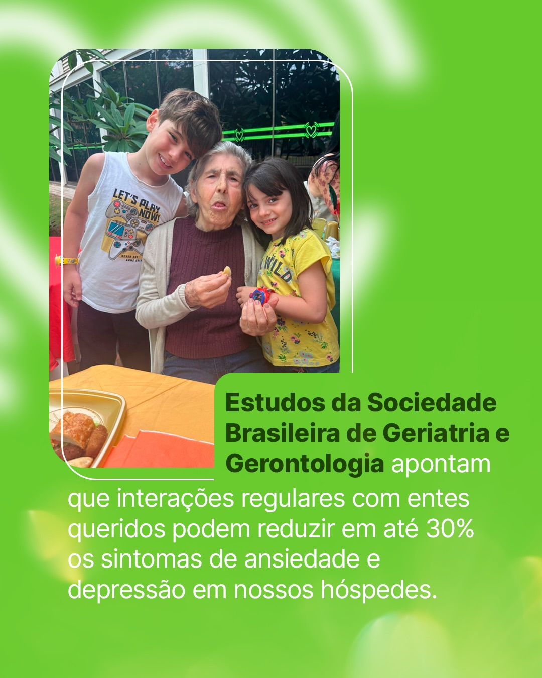 Qual sentimento define o momento de visitar quem você ama?