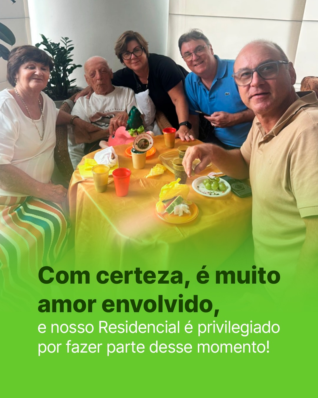 Qual sentimento define o momento de visitar quem você ama?