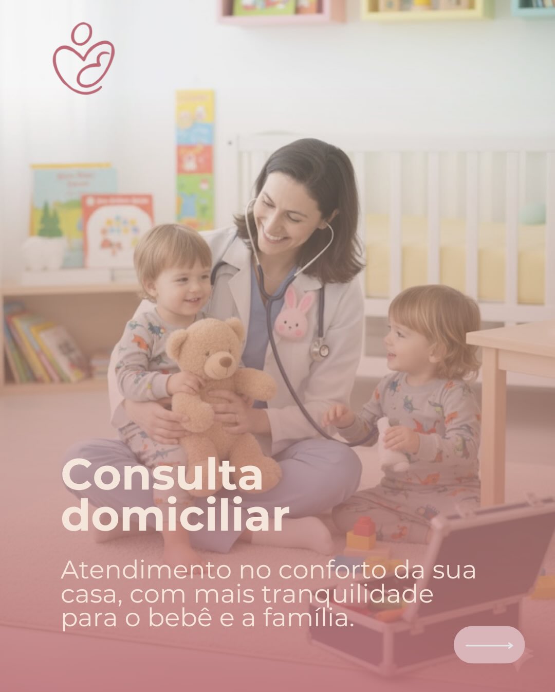 Cuidar de uma criança vai muito além da consulta