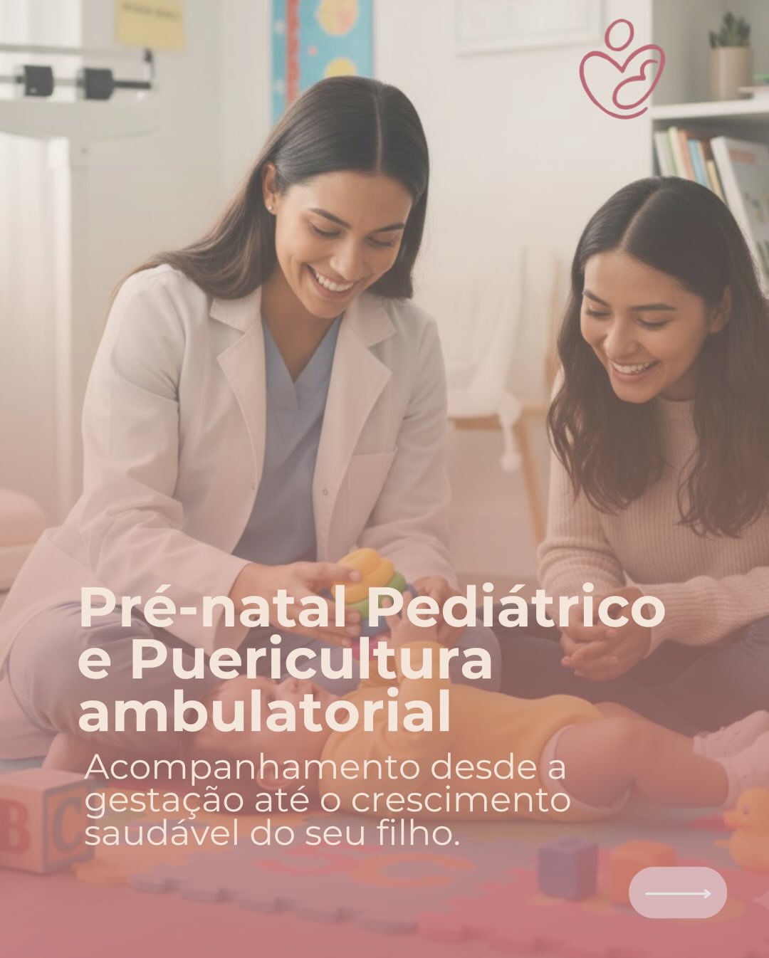 Cuidar de uma criança vai muito além da consulta