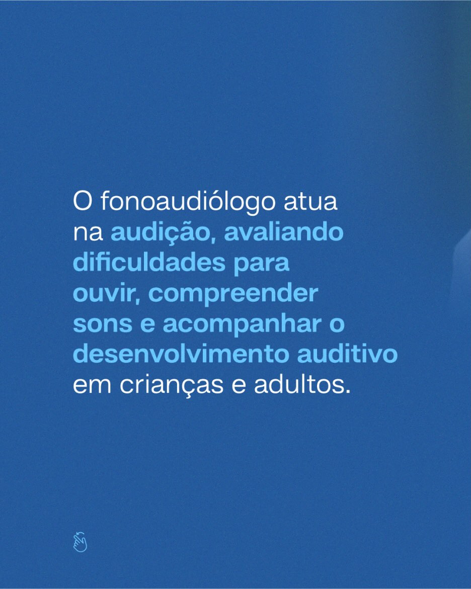 Áreas de atução do fonoaudiólogo além da fala