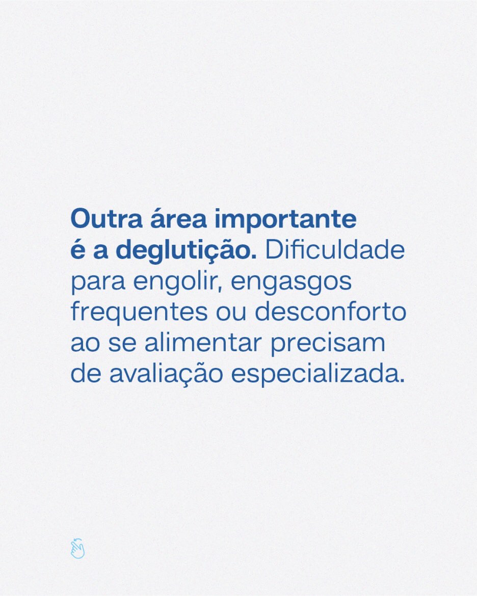 Áreas de atução do fonoaudiólogo além da fala