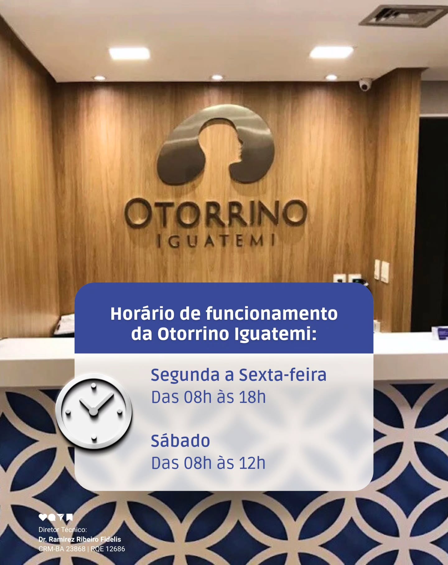 Horários de Funcionamento da Otorrino Iguatemi