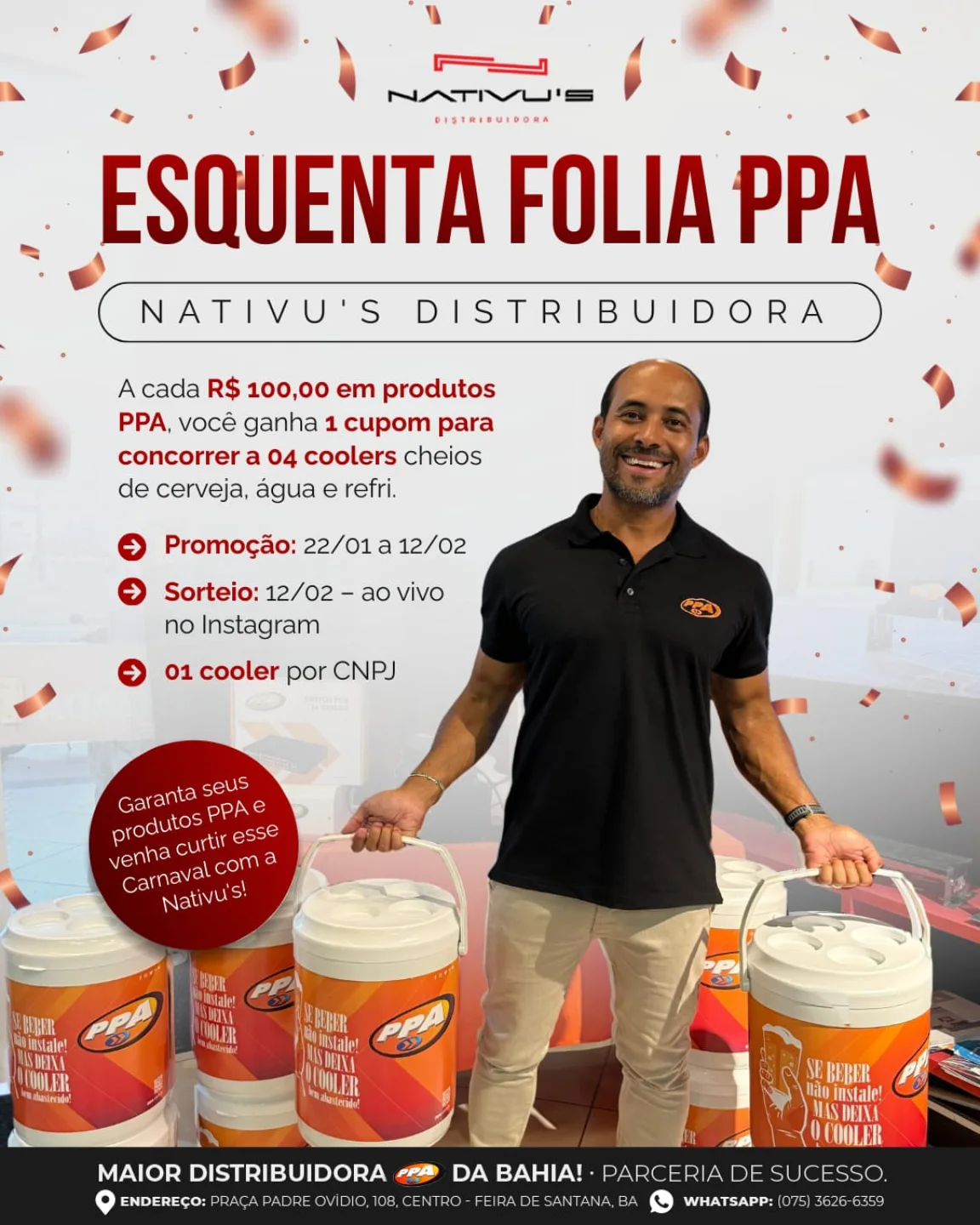 Vem para a Nativu's Distribuidora!