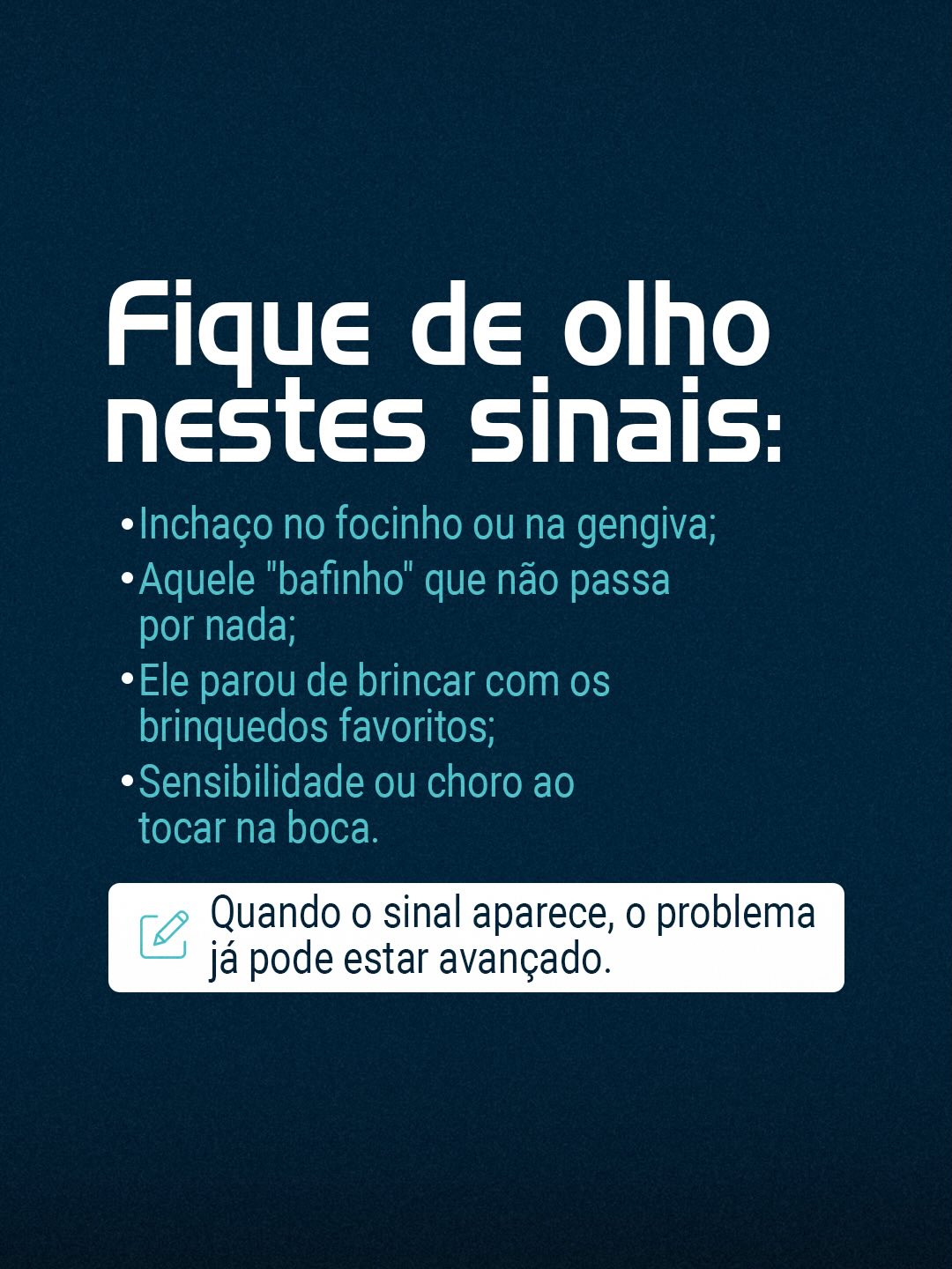 O que um inchaço na gengiva do seu pet pode esconder?