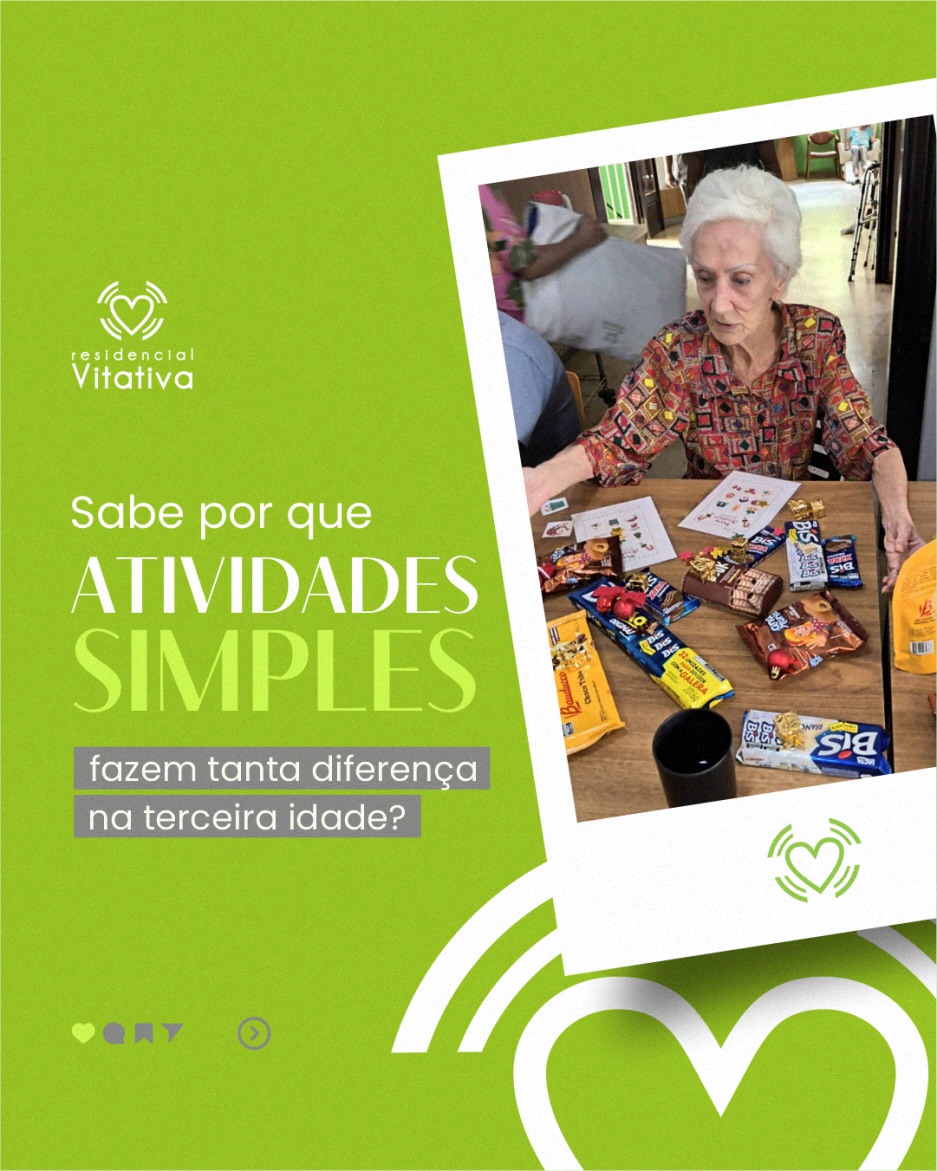 Sabe porque atividades simples fazem tanta diferença na terceira idade?