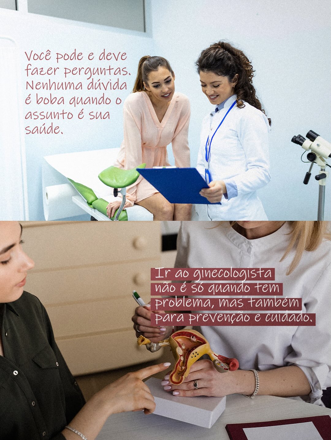 E que cuidar da sua saúde íntima começa exatamente assim: com conhecimento.
