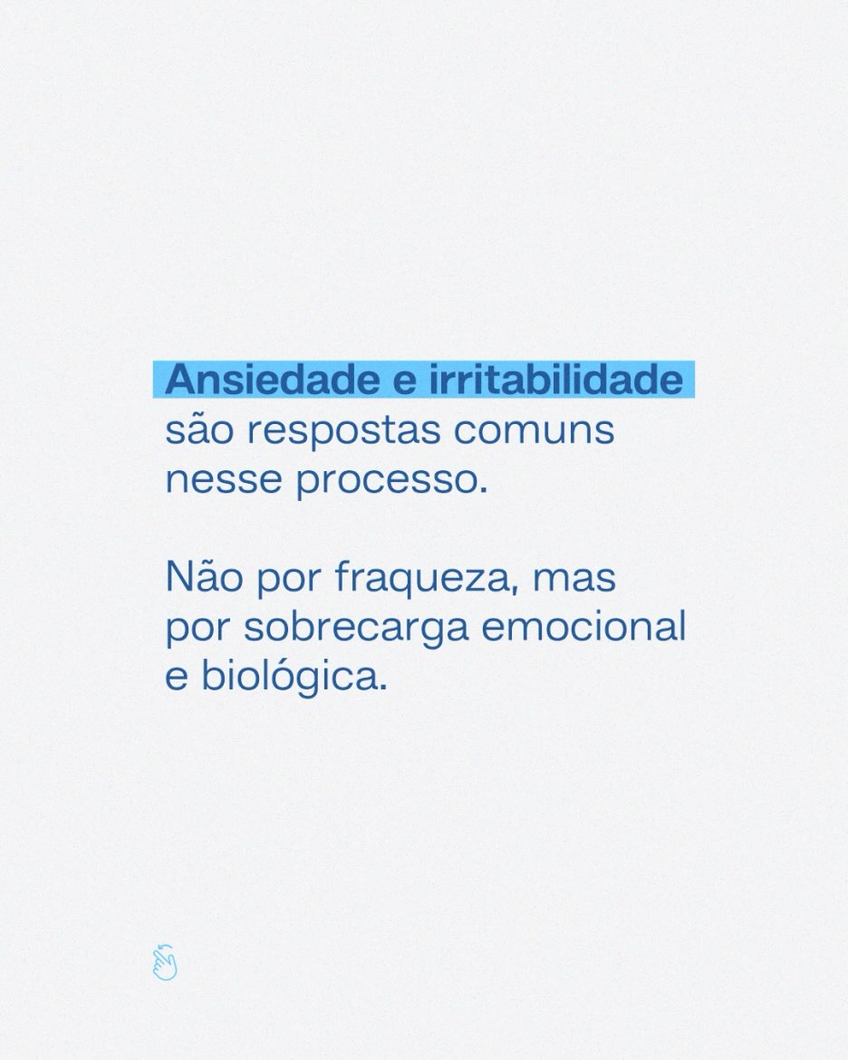 Buscar ajuda não é exagero. É cuidado, é prevenção e é qualidade de vida.