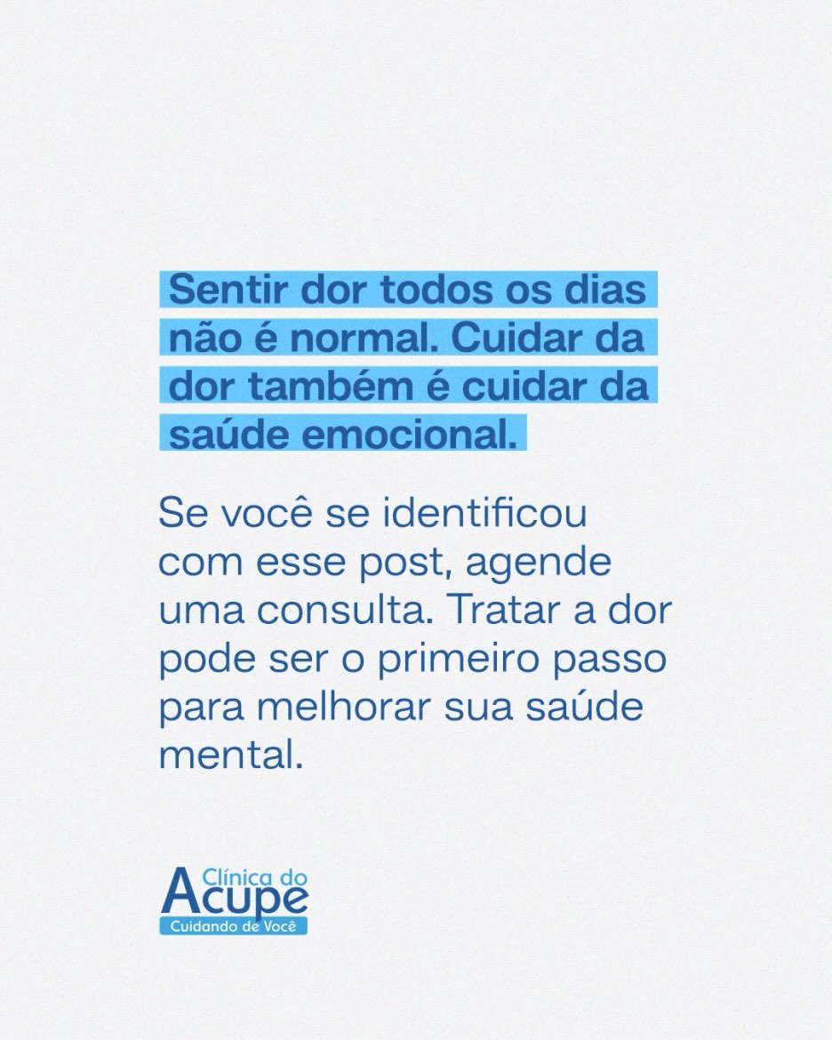 Buscar ajuda não é exagero. É cuidado, é prevenção e é qualidade de vida.