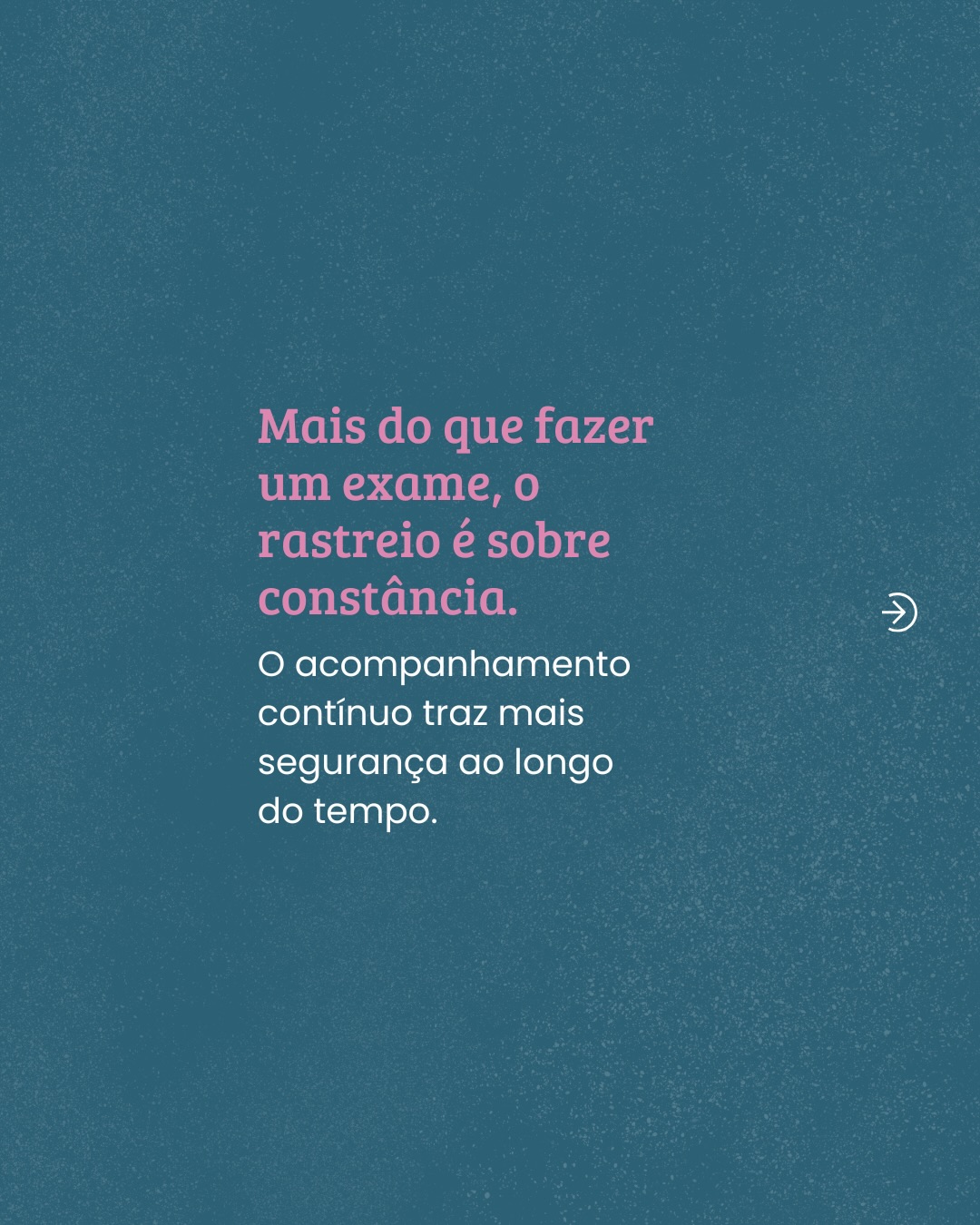 Quando começar o rastreio?