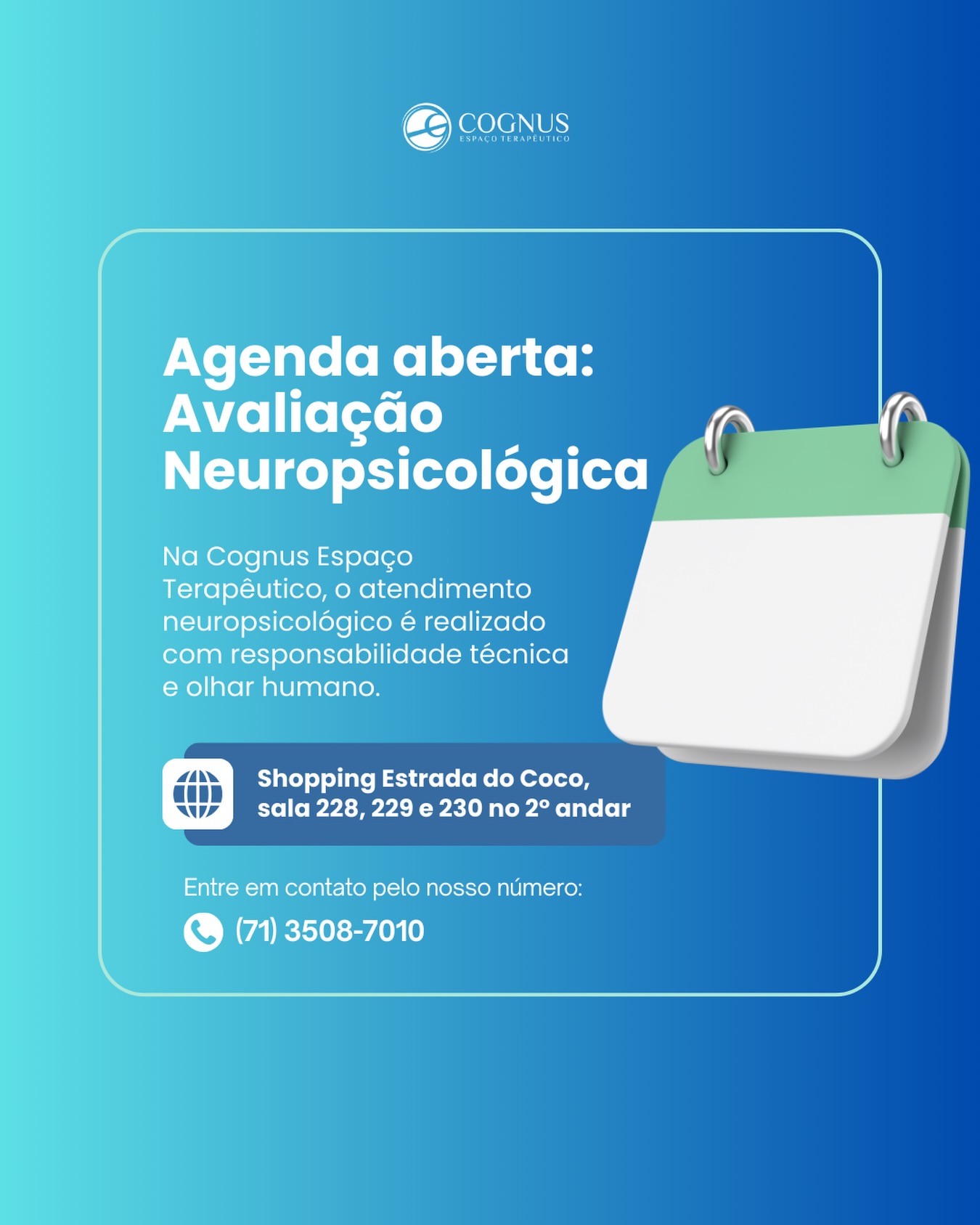 Avaliação Neuropsicológica