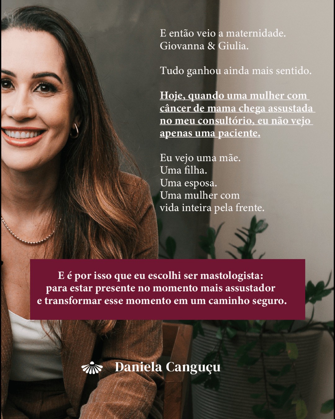 O por que eu escolhi ser mastrologista