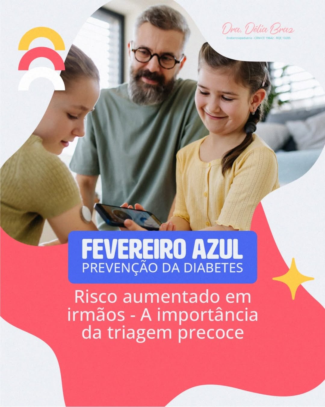 Fevereiro Azul. Prevençã da Diabetes