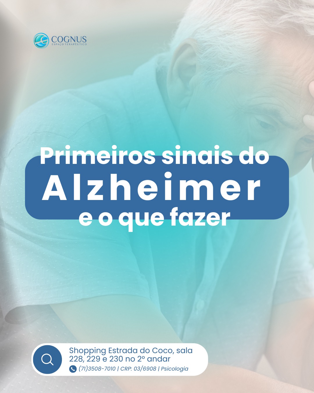 Quanto mais cedo o diagnóstico, melhores as chances de controle e qualidade de vida