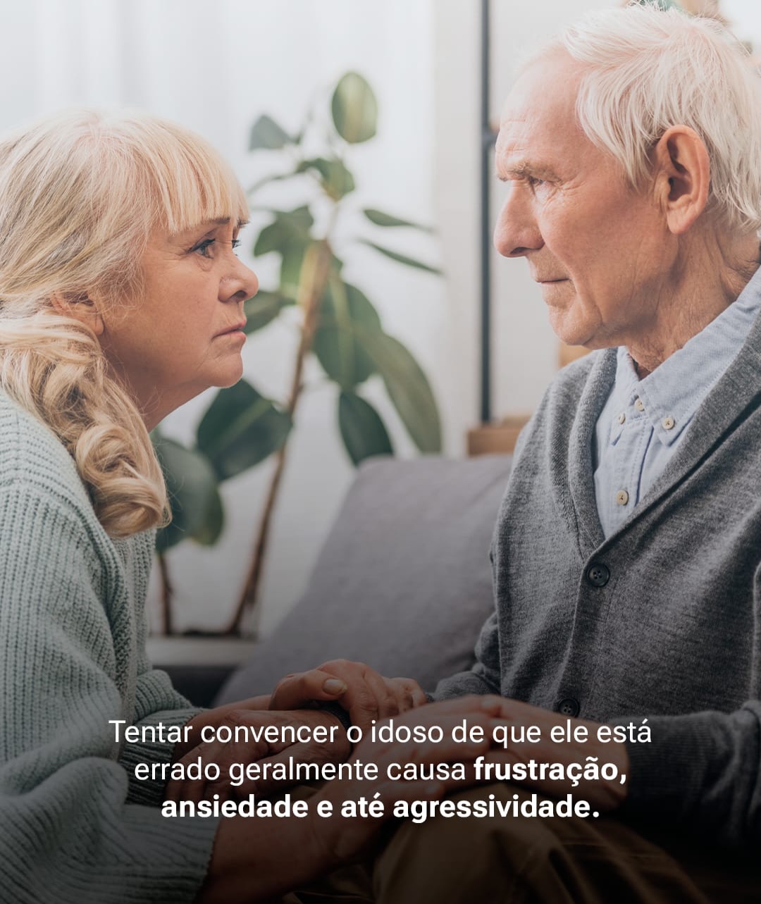 Por que não trazer a pessoa com Alzheimer para a nossa razão?