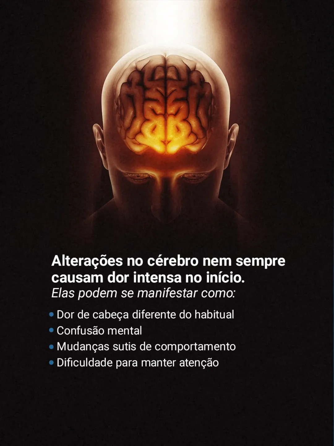 Ele achava que era só estresse. Mas não era!