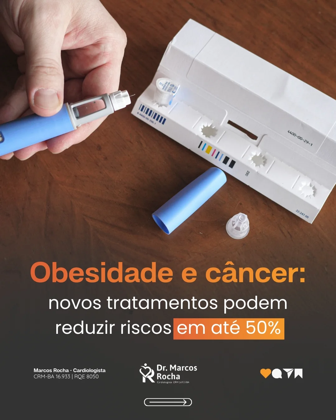 O excesso de peso vai além do coração!