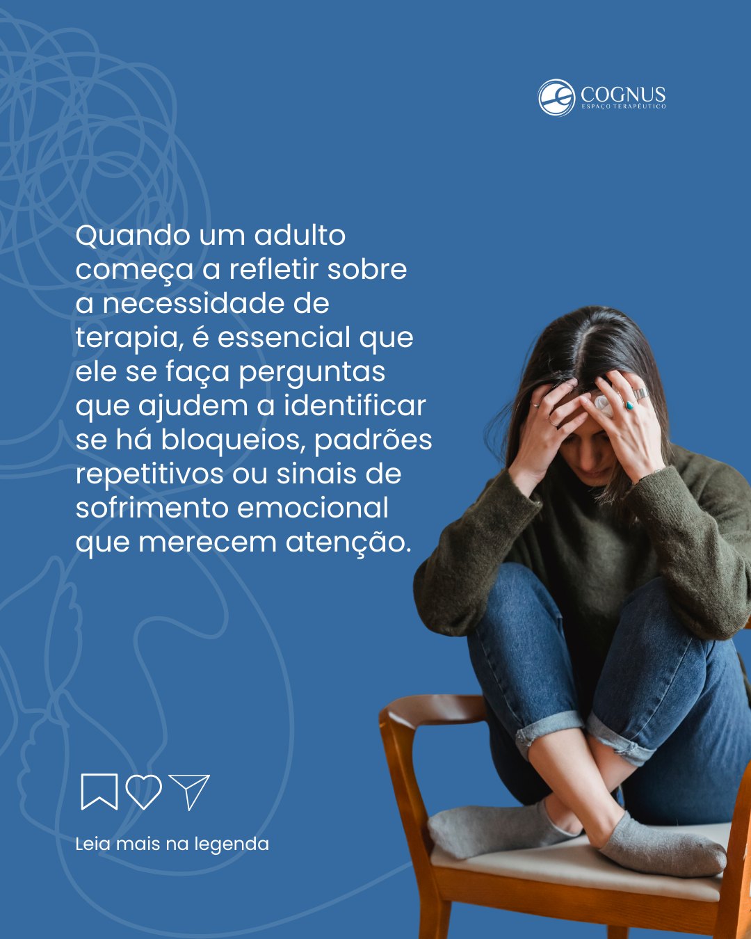 Porque cuidar da mente é cuidar da vida. 