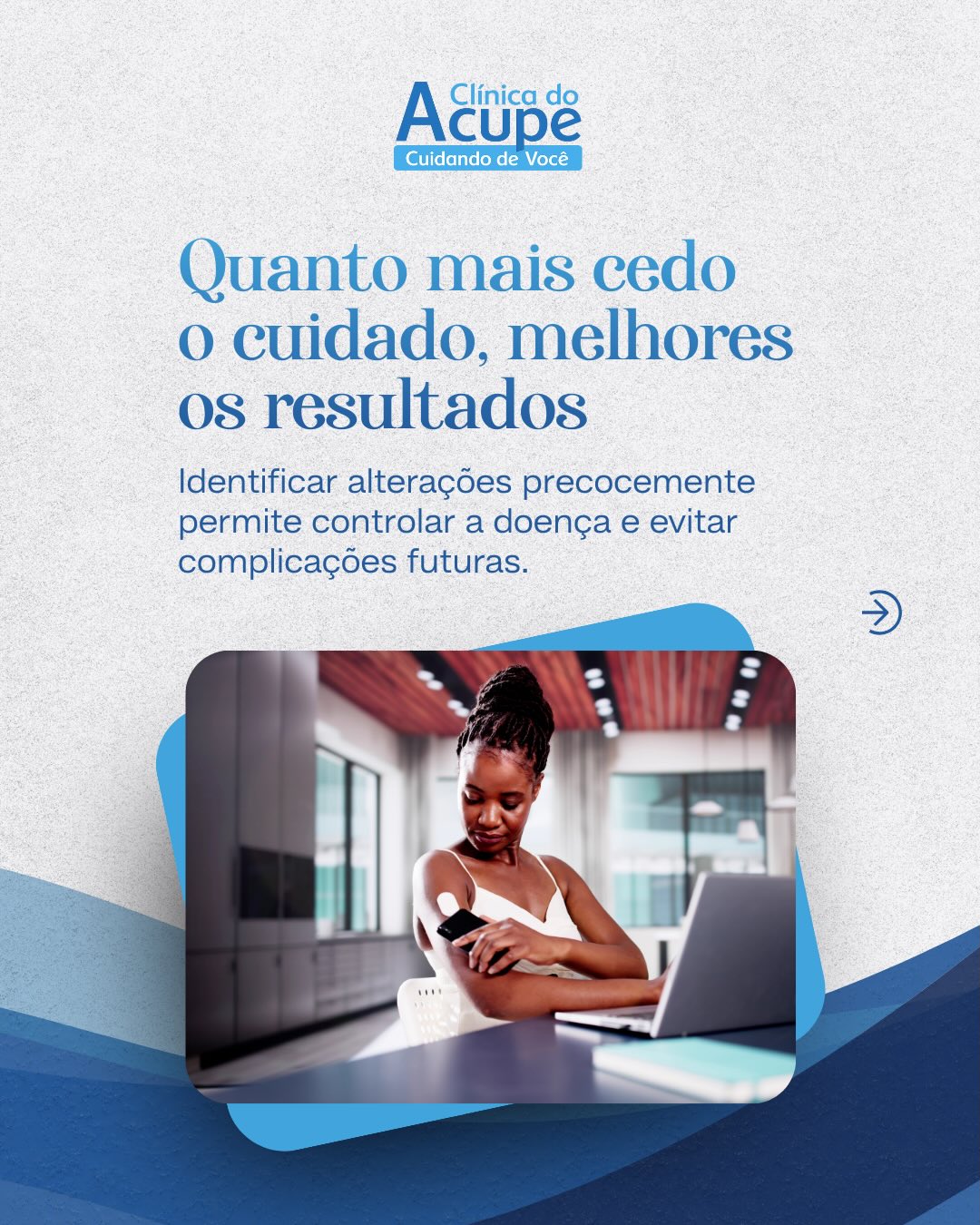 A prevenção da diabetes começa muito antes do diagnóstico.