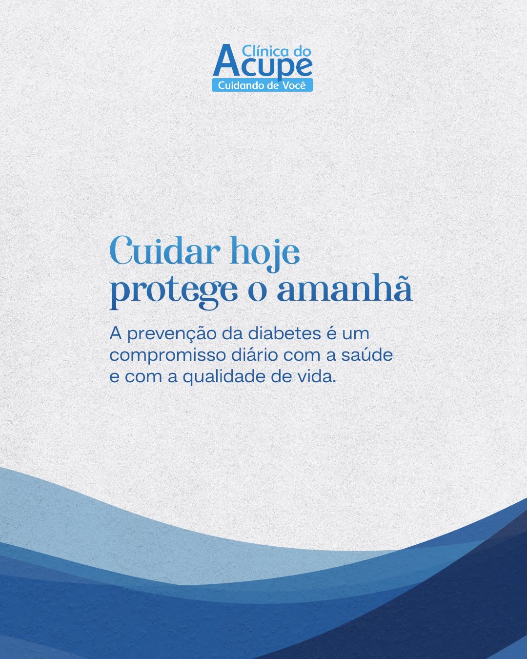 A prevenção da diabetes começa muito antes do diagnóstico.