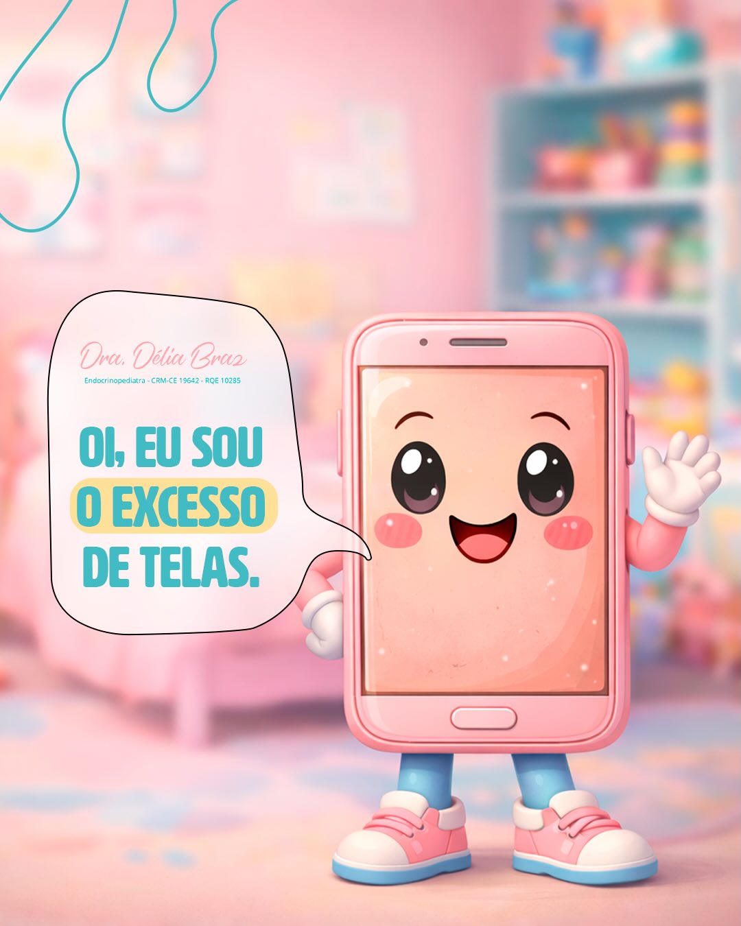 A tela não é  vilã mais precisa de equilíbrio.