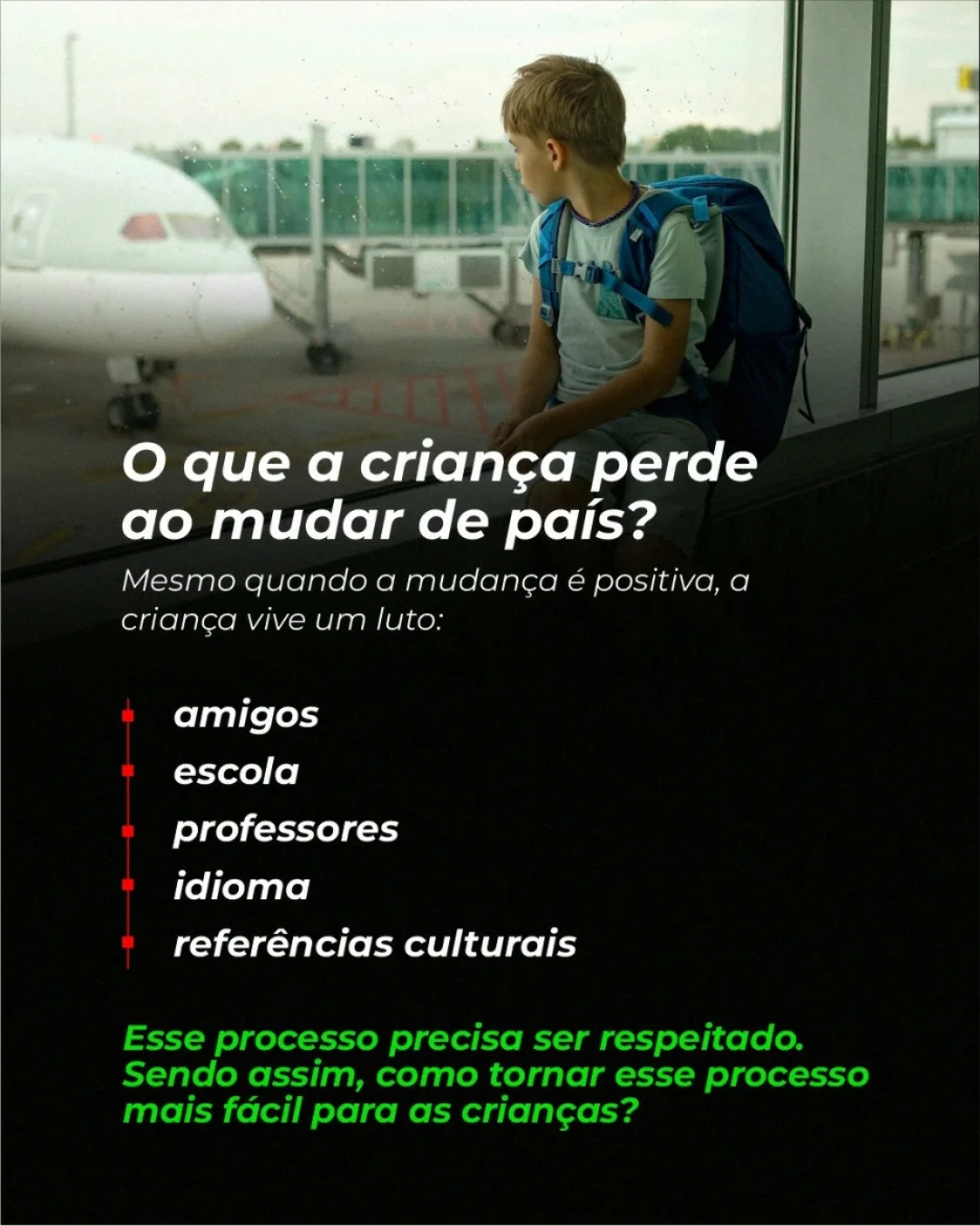 A mudança não começa no embarque.