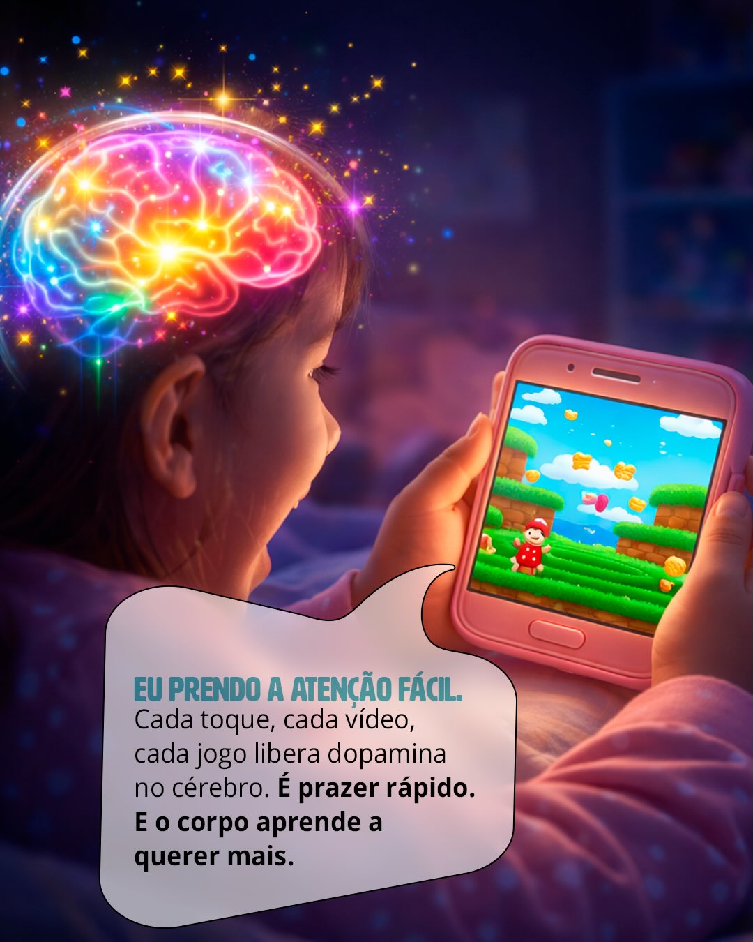 A tela não é  vilã mais precisa de equilíbrio.