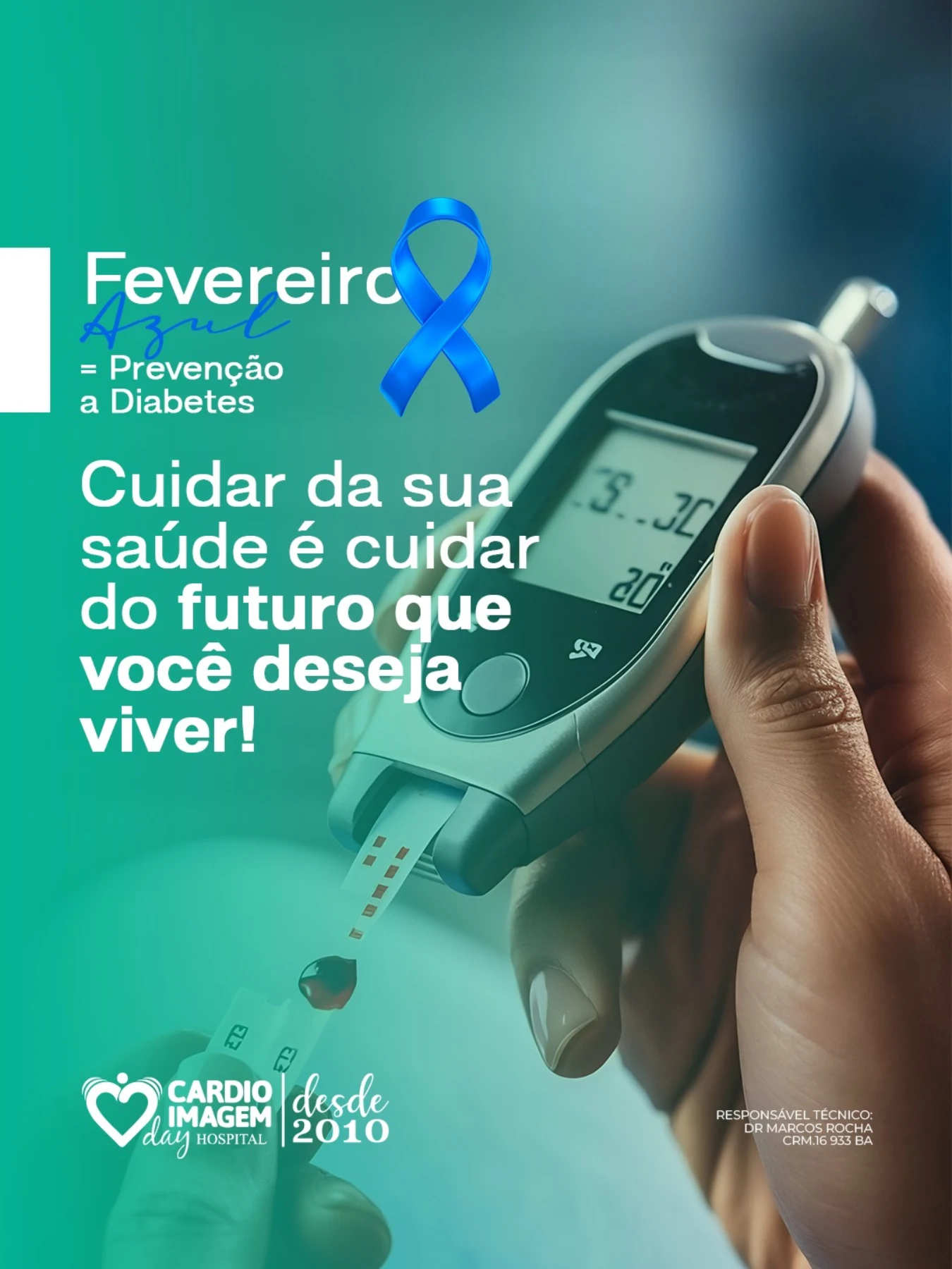 Cuidar da sua saúde hoje é decidir como você quer viver amanhã.