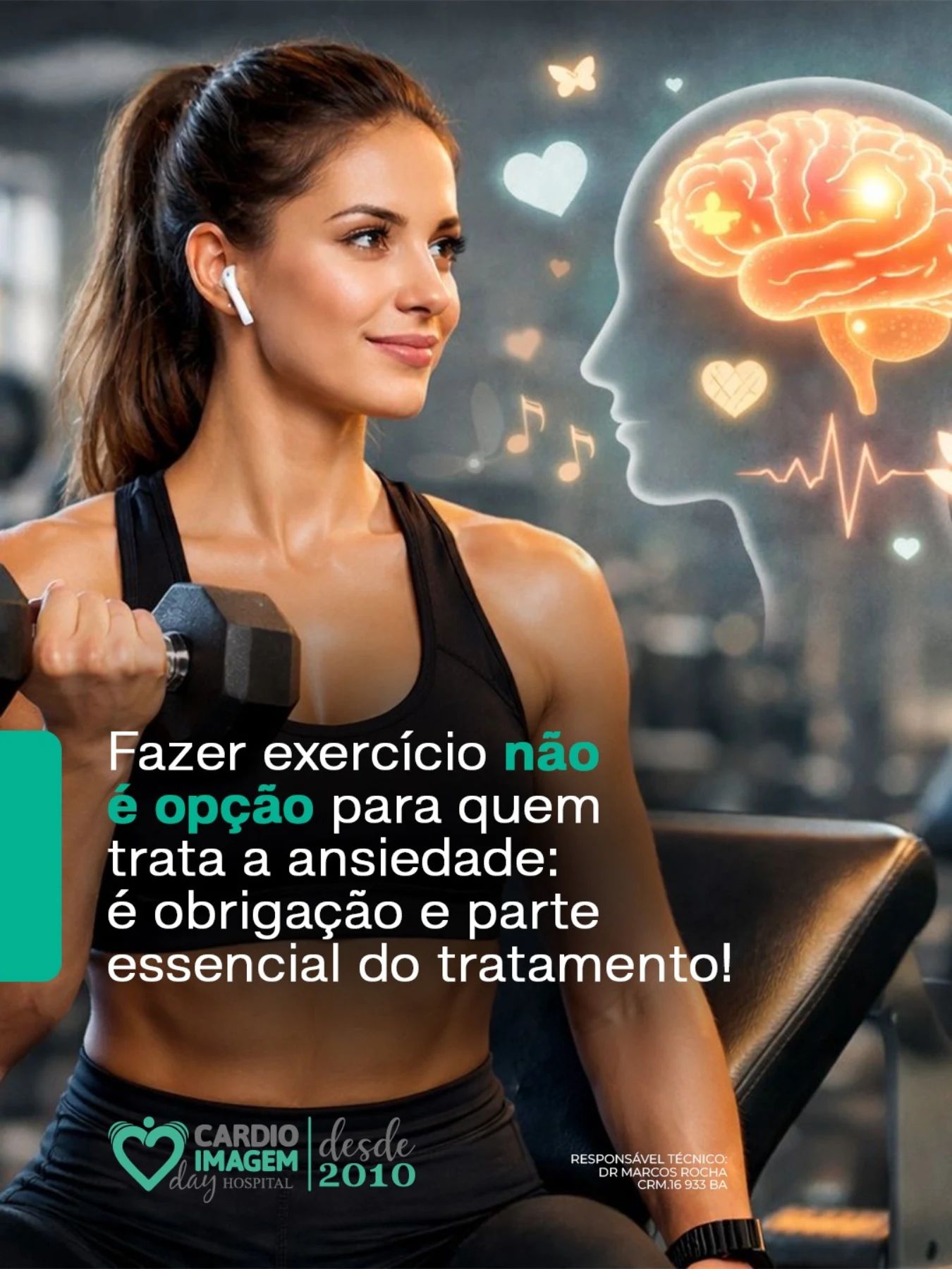 Movimente-se também pela sua saúde mental!